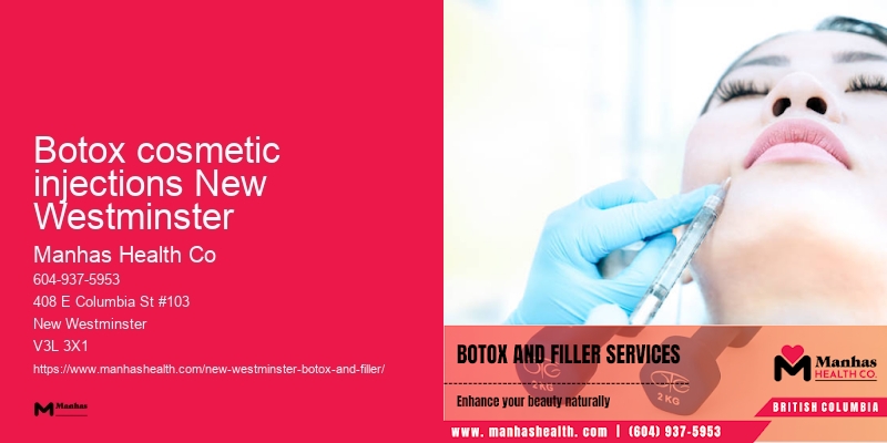 Botox appointment Botox cosmetic injections New Westminster