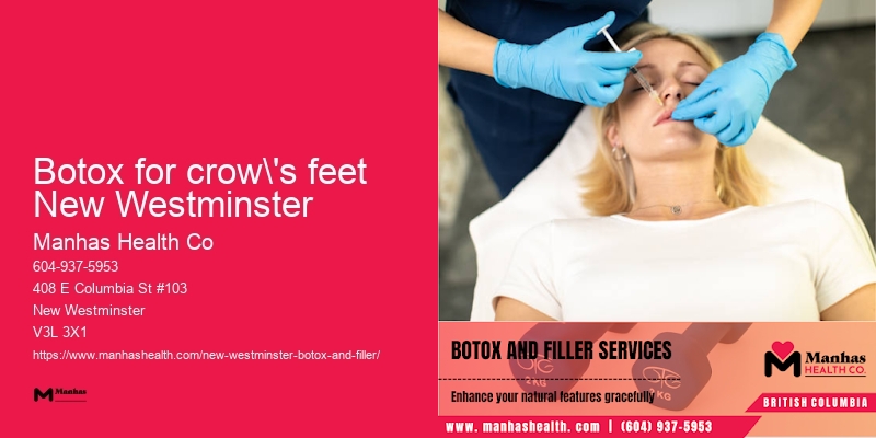 Botox for facial symmetry Botox for crow's feet New Westminster