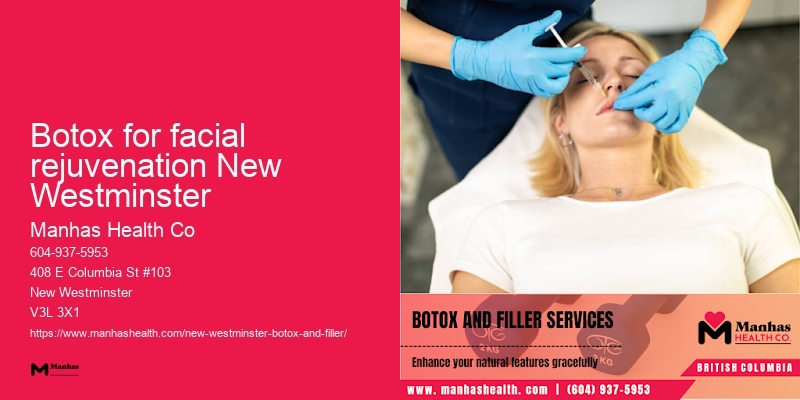 Botox for deep wrinkles Botox for facial rejuvenation New Westminster