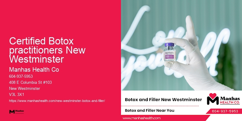Botox for smoker’s lines Certified Botox practitioners New Westminster