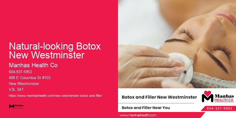 Botox for sagging brows Natural-looking Botox New Westminster
