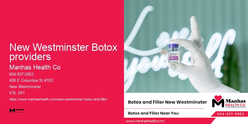 Botox consultation online New Westminster Botox providers