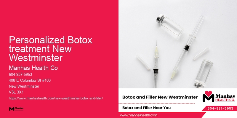Botox wrinkle clinics Personalized Botox treatment New Westminster