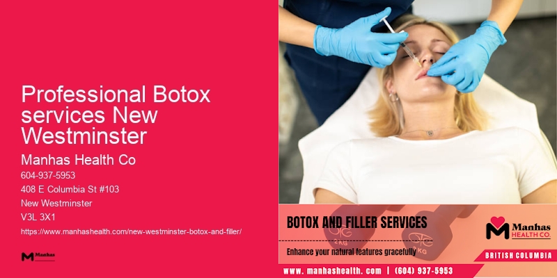 Botox for gummy smile Professional Botox services New Westminster