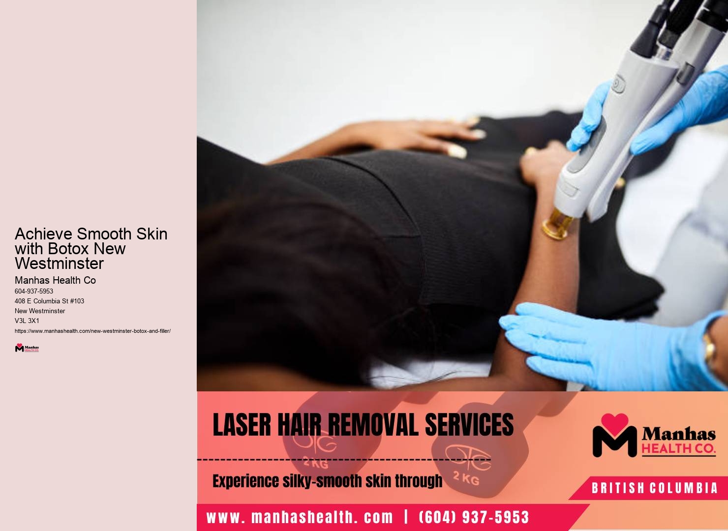 Botox magic in New Westminster