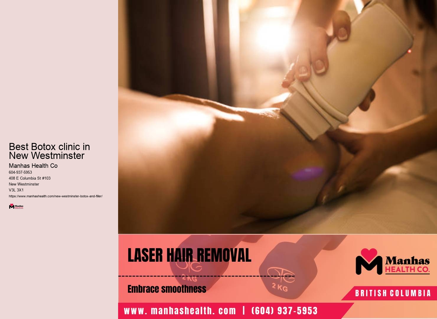 Botox Clinic Offering Lasting Results New Westminster