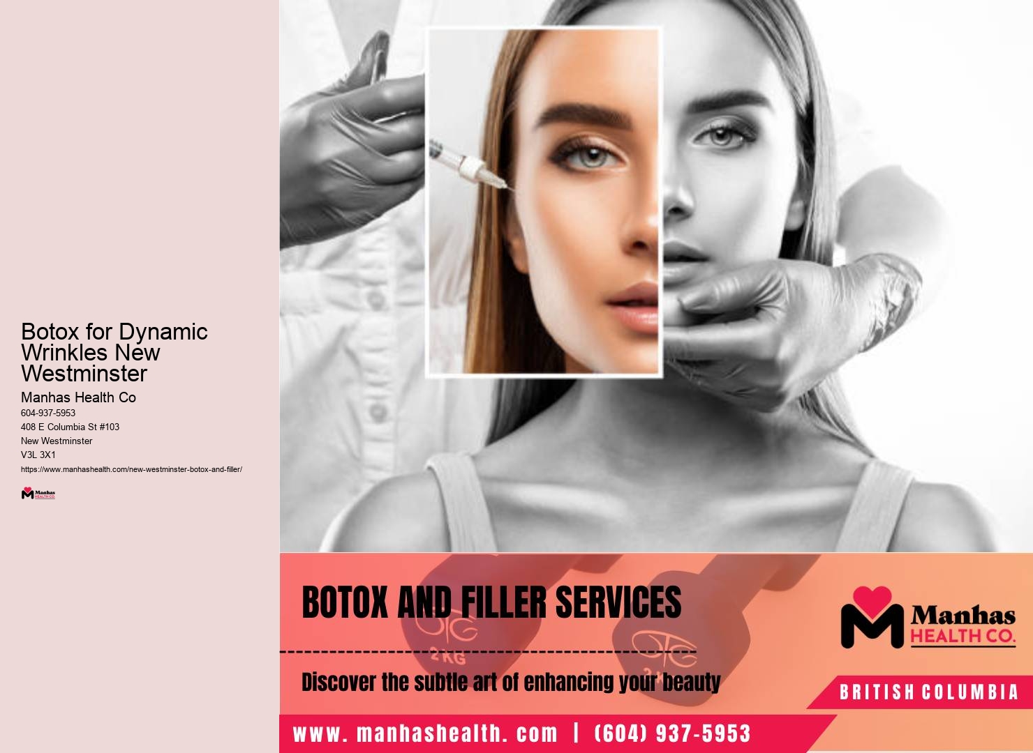 Professional Botox Results in New Westminster