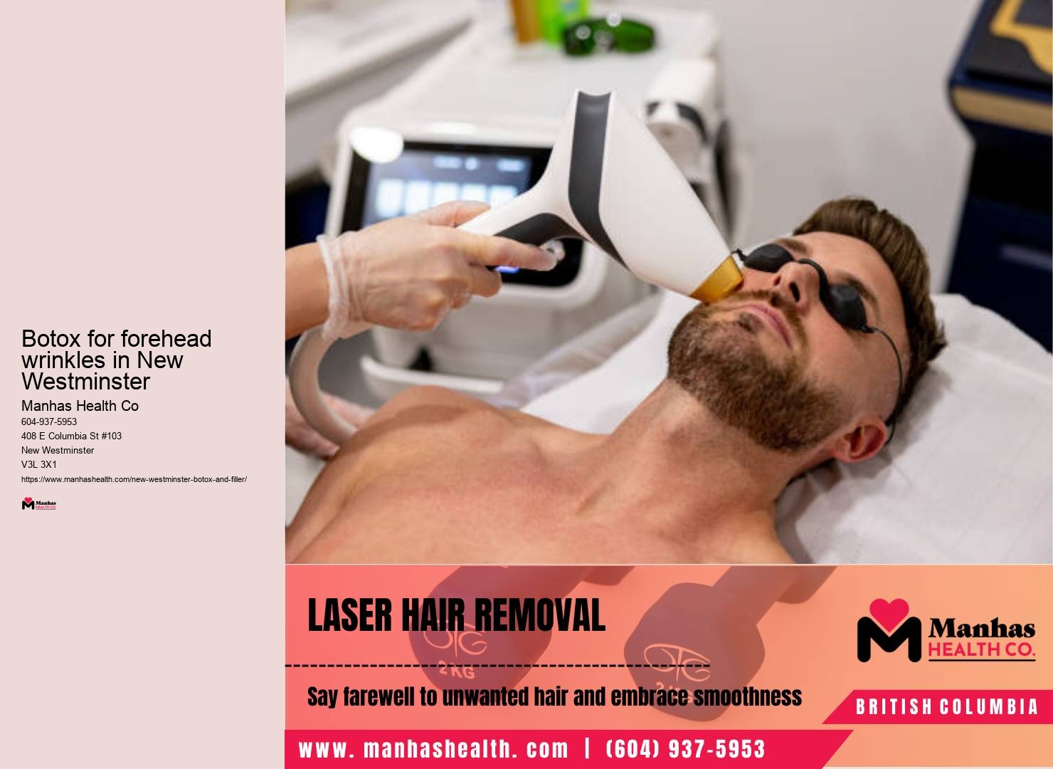 Youthful Appearance with Botox New Westminster