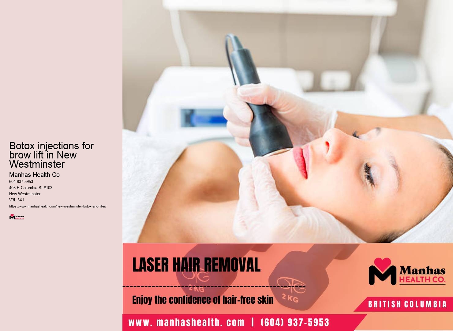 Youthful appearance clinic New Westminster