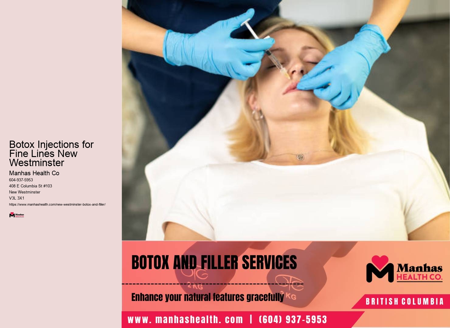 Wrinkle Reduction Experts in New Westminster