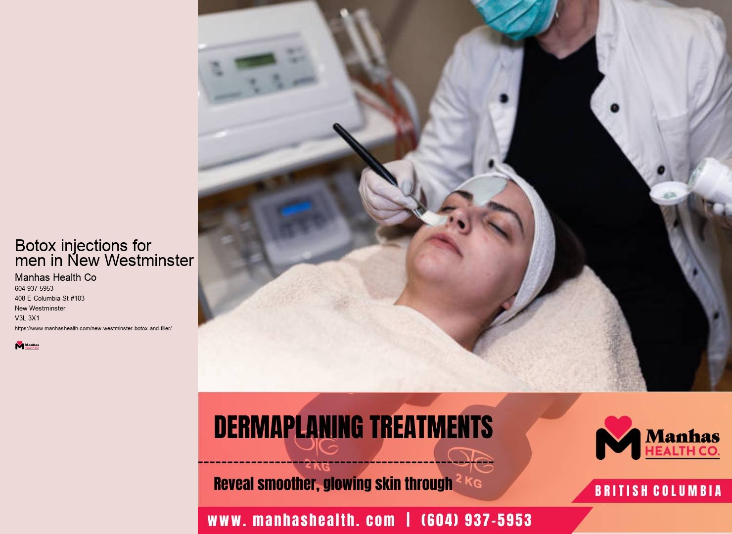 Youthful appearance with Botox in New Westminster