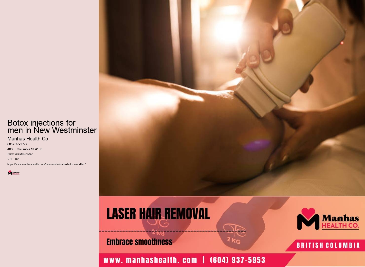Facial rejuvenation techniques for men in New Westminster