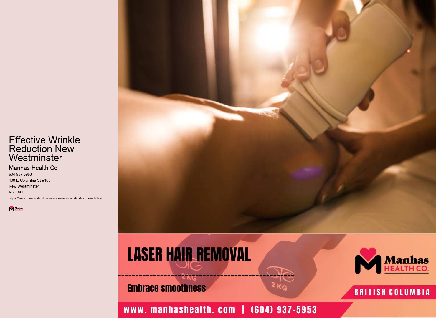 Customized Botox plans in New Westminster