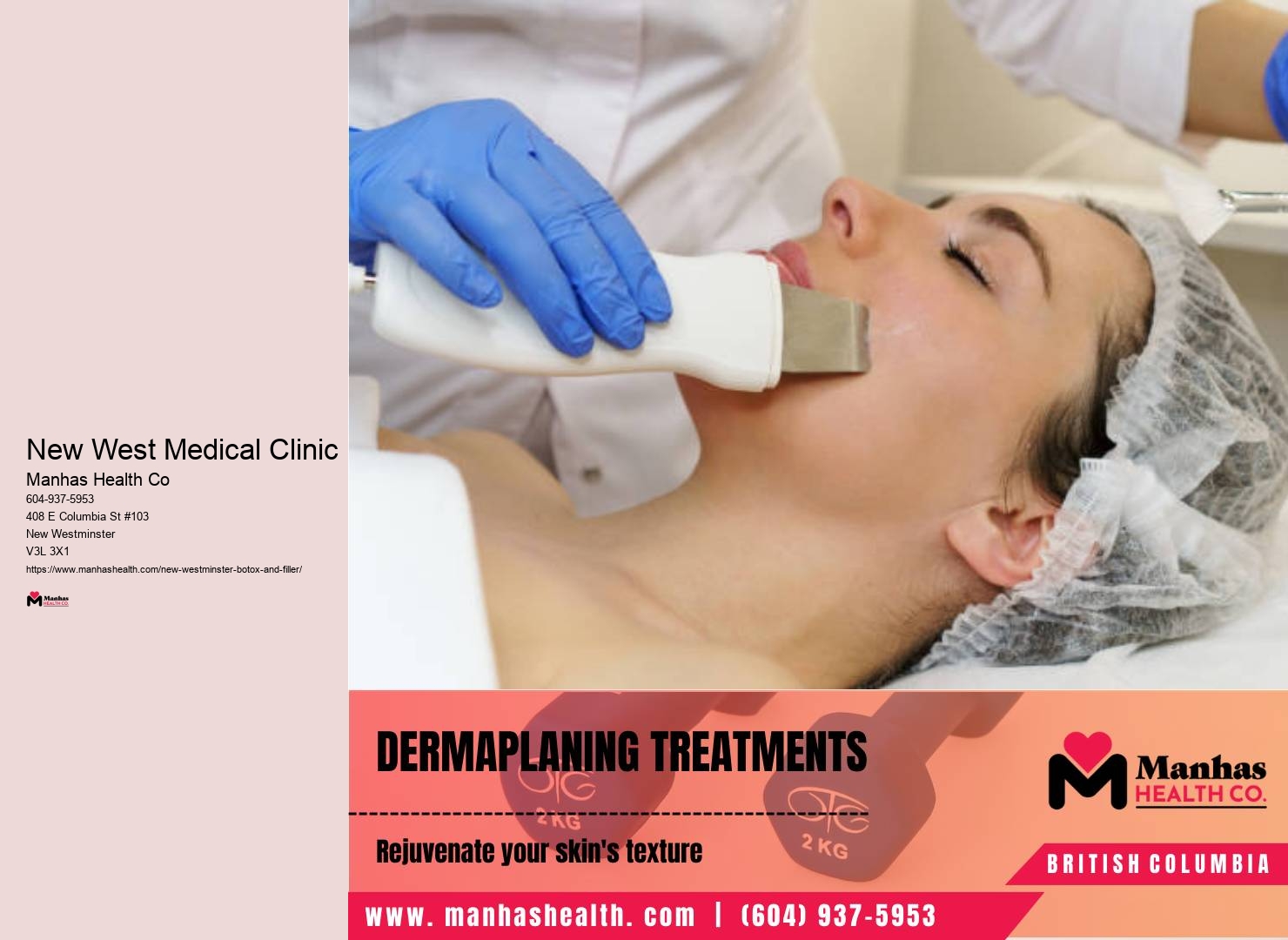 Botox for facial lines in New Westminster
