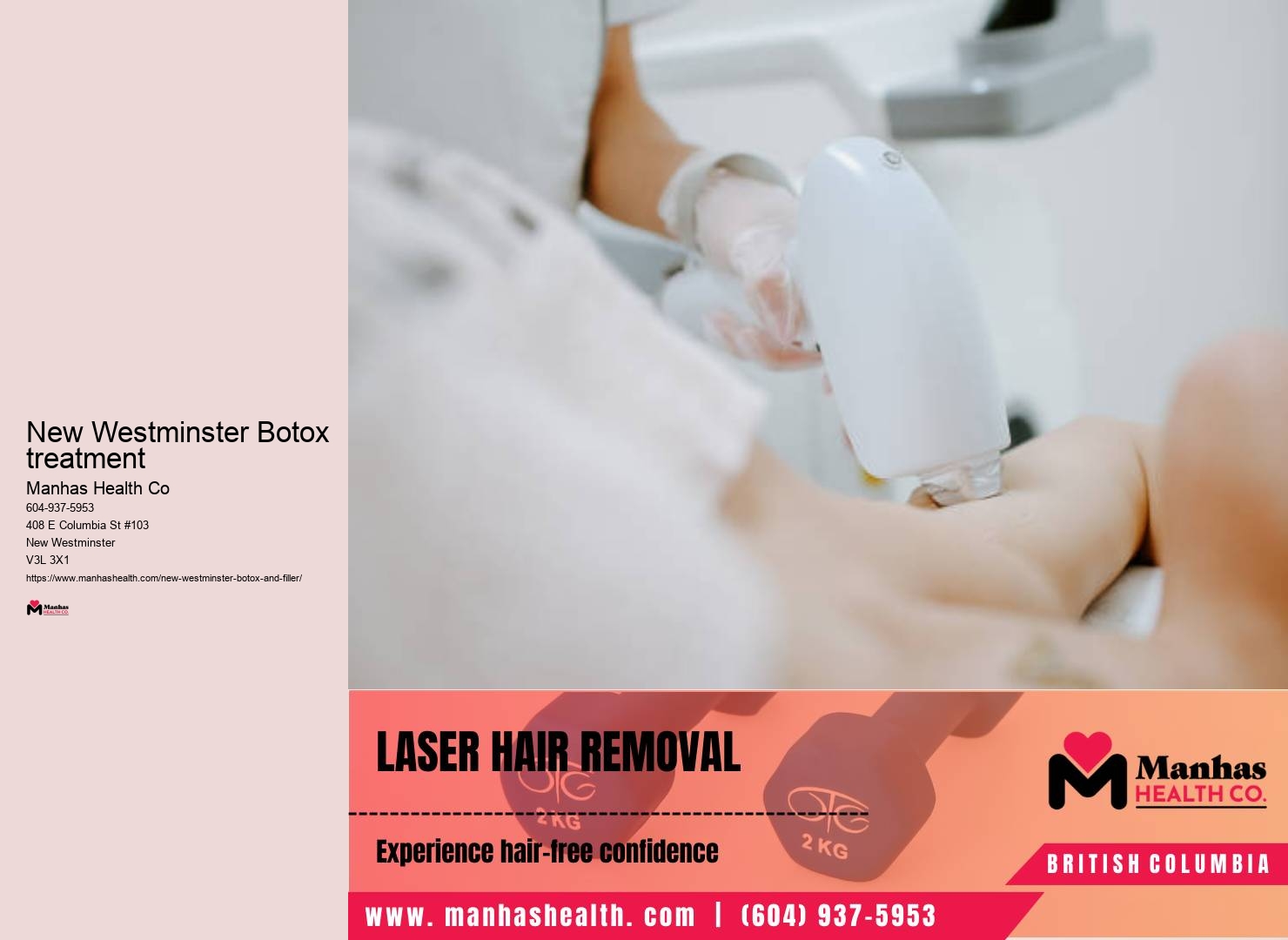 Top-rated Botox Treatment New Westminster