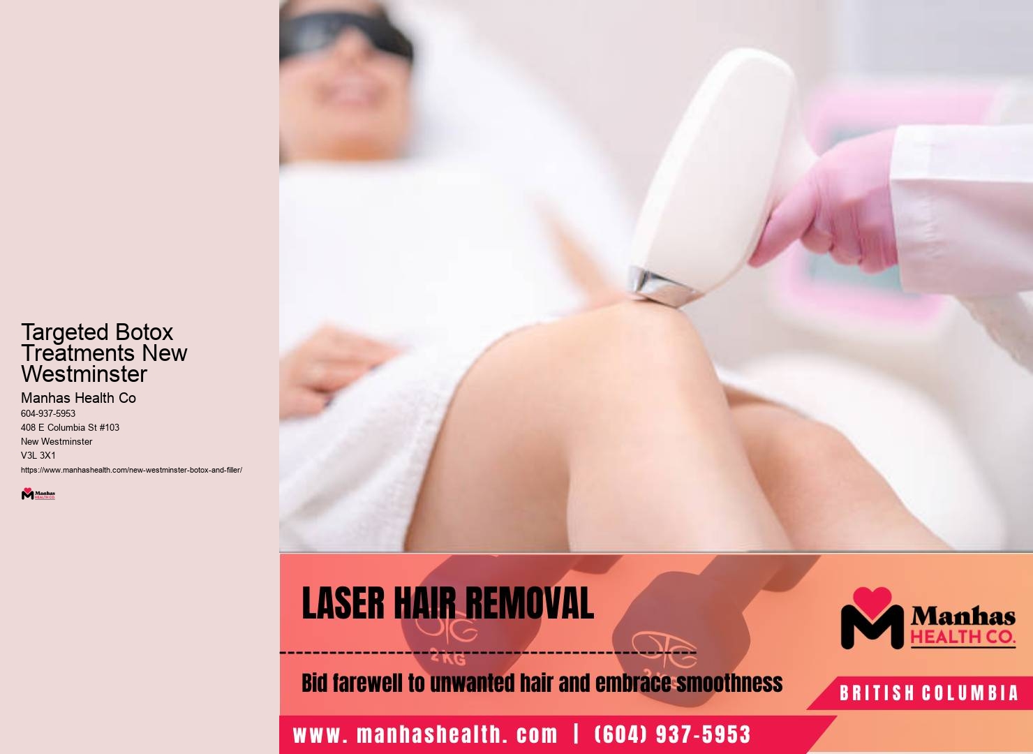Premier Botox clinic in New Westminster