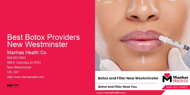 Licensed Botox Providers Best Botox Providers New Westminster
