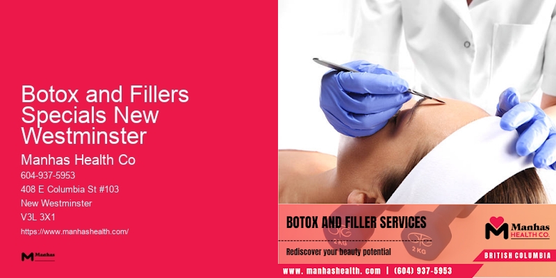 Expert Cosmetic Injectables Botox and Fillers Specials New Westminster