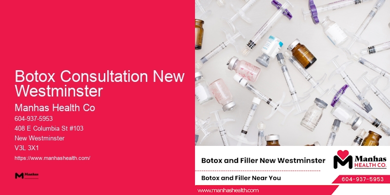 Neuromodulator Treatments Botox Consultation New Westminster
