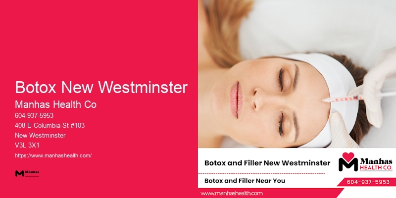 Injectable Wrinkle Reduction Botox New Westminster