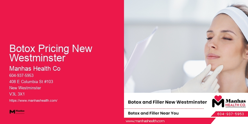 Botox Pricing New Westminster