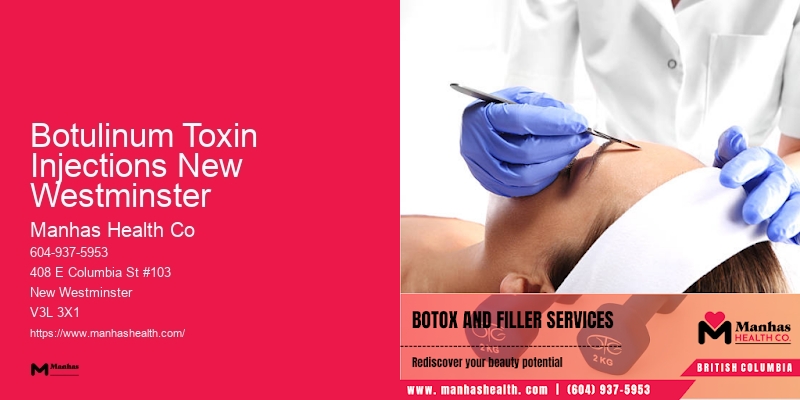 Exclusive Non-surgical Face Lift Botulinum Toxin Injections New Westminster
