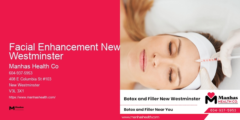 Botox Before and After Facial Enhancement New Westminster