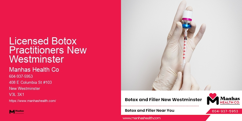 Tailored Botox Treatments Licensed Botox Practitioners New Westminster