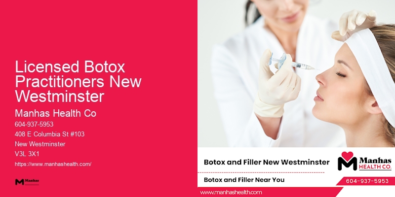 Bespoke Cosmetic Injection Plans Licensed Botox Practitioners New Westminster