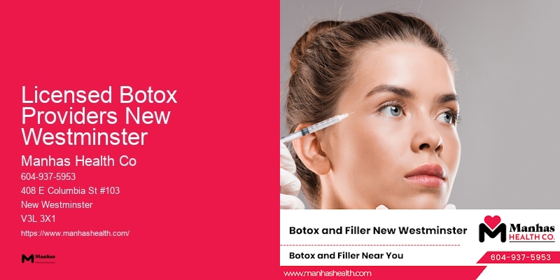 Licensed Botox Providers New Westminster