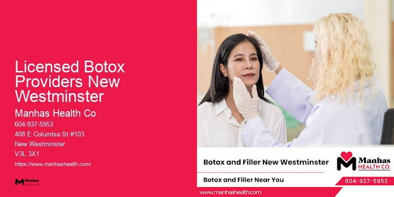 Bespoke Non-surgical Facial Enhancement Licensed Botox Providers New Westminster