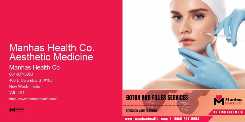 Exclusive Botox and Facial Renewal Manhas Health Co. Aesthetic Medicine