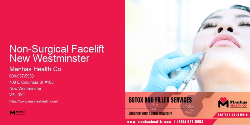 Elite Facial Injectable Rejuvenation Non-Surgical Facelift New Westminster