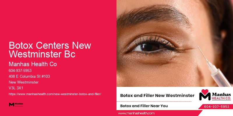 Botox wrinkle treatments for men Botox Centers New Westminster Bc