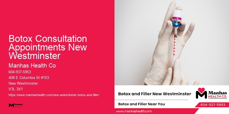 Local Botox clinics Botox Consultation Appointments New Westminster