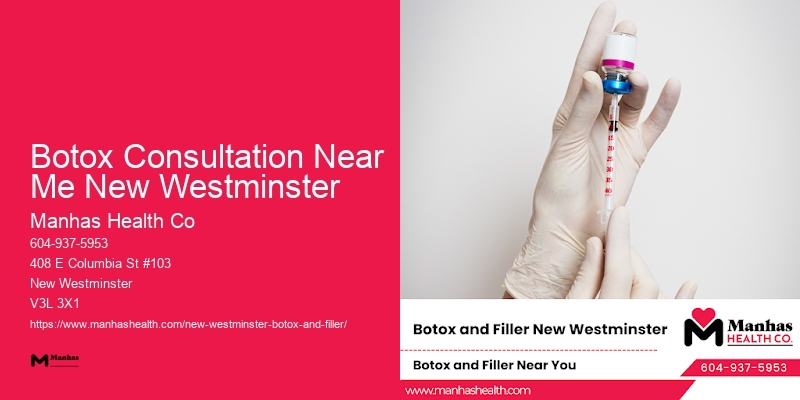 Botox for expression line reduction Botox Consultation Near Me New Westminster
