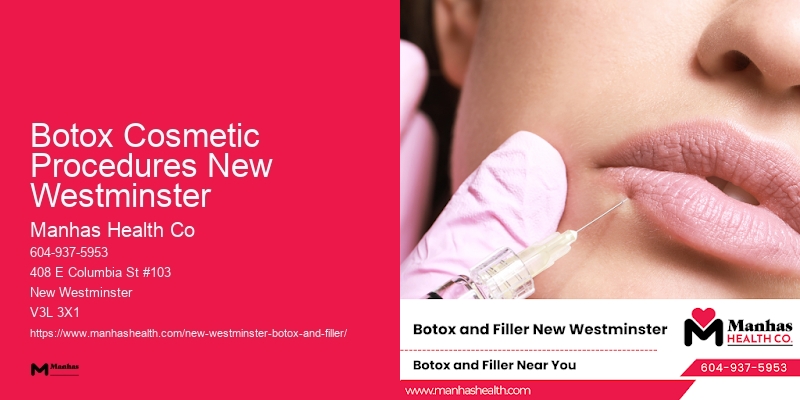 Botox near me for forehead wrinkles Botox Cosmetic Procedures New Westminster