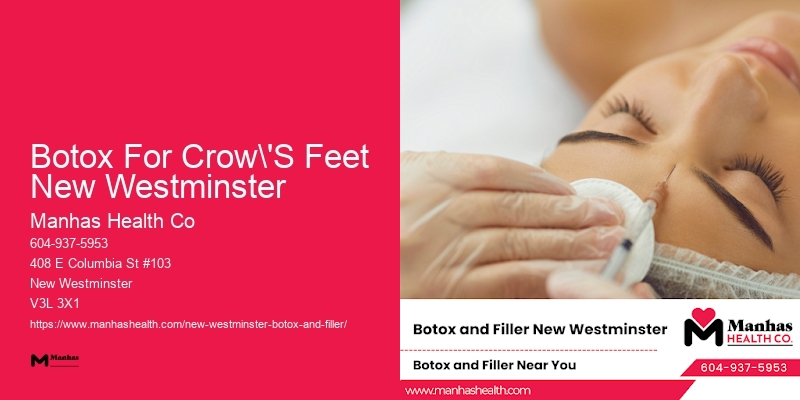 Botox consultation appointments Botox For Crow'S Feet New Westminster