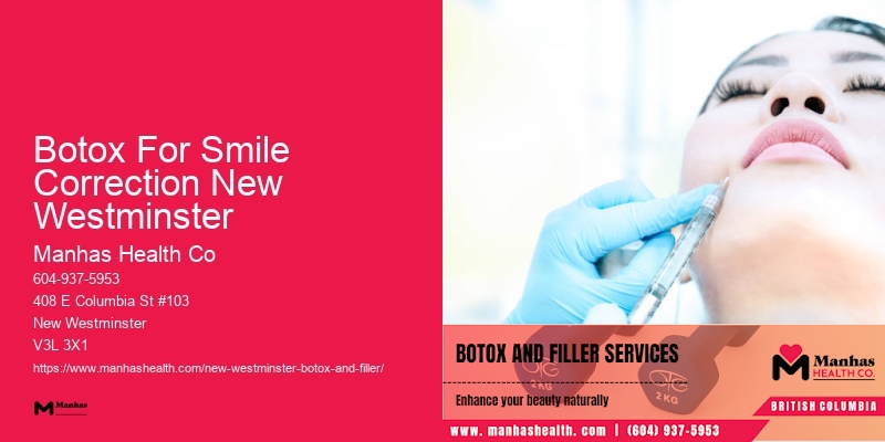 Botox beauty clinics Botox For Smile Correction New Westminster