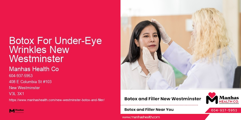 Botox expert near me Botox For Under-Eye Wrinkles New Westminster