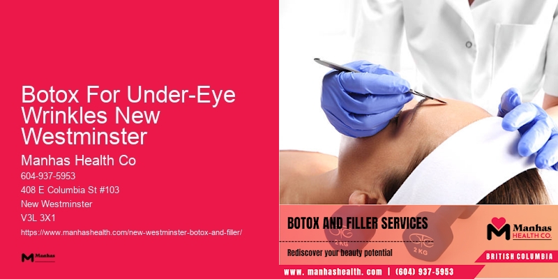 Botox options Botox For Under-Eye Wrinkles New Westminster