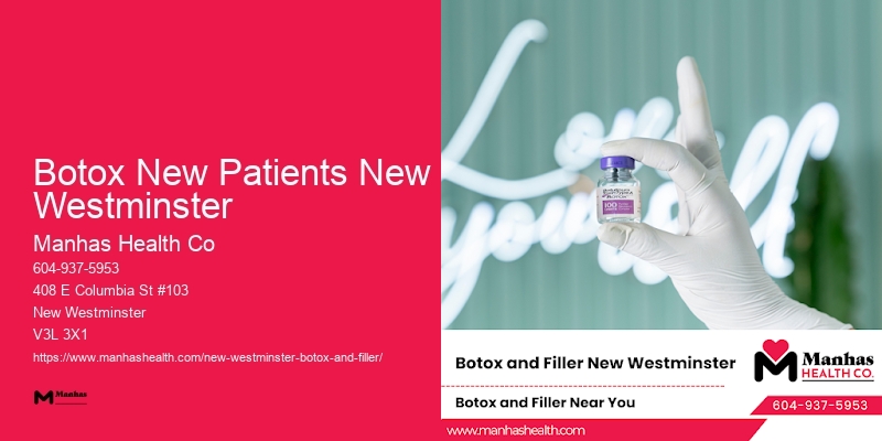 Botox for minimizing wrinkles Botox New Patients New Westminster