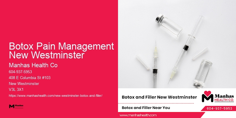 Botox experts for wrinkle prevention Botox Pain Management New Westminster
