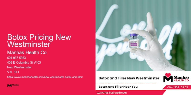 Best Botox injection deals Botox Pricing New Westminster