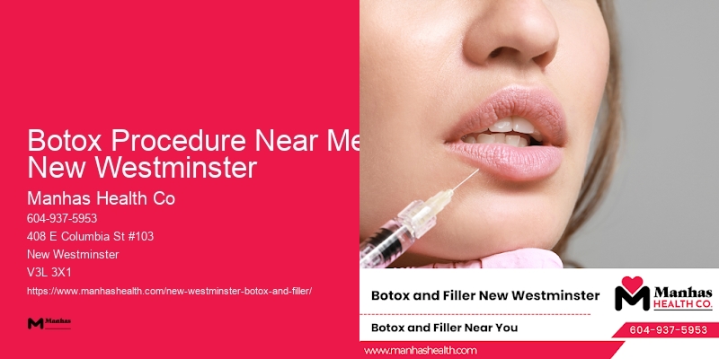 Botox to reduce aging signs Botox Procedure Near Me New Westminster