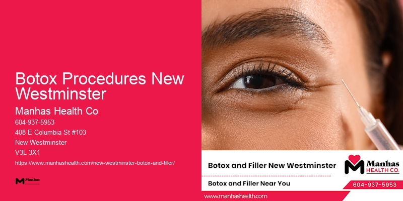 Botox therapy Botox Procedures New Westminster