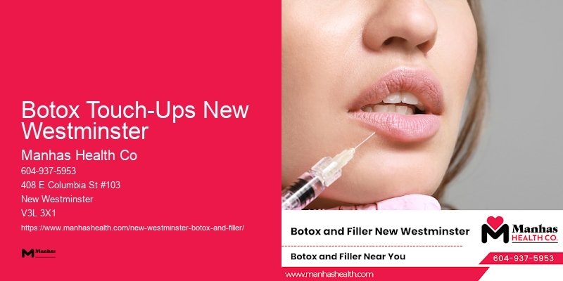 Botox for jawline slimming Botox Touch-Ups New Westminster