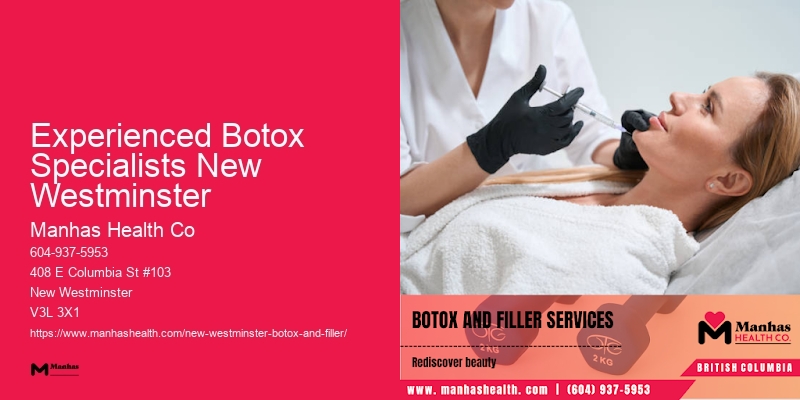 Botox for upper lip wrinkles Experienced Botox Specialists New Westminster