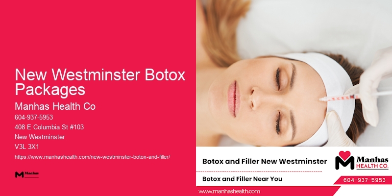 Botox cost near me New Westminster Botox Packages