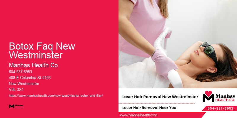 Botox Clinic Appointments Botox Faq New Westminster